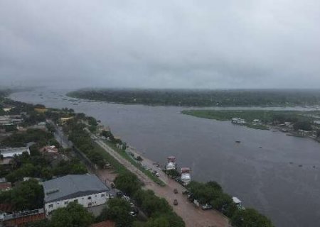 Chuvas elevam n&iacute;vel dos rios e acendem alerta para transbordamentos