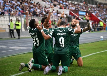 Ríos marca nos acréscimos, e Palmeiras bate Sporting Cristal na estreia pela Libertadores