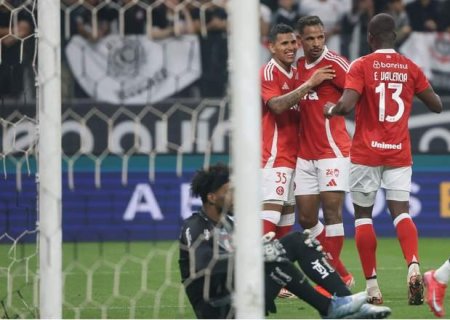 Vitão, zagueiro do Inter, não poupou palavras para criticar o juiz. Ele enfatizou que jogar no estádio do Corinthians é problemático.
