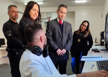 Projeto vai ofertar mais de 300 cursos virtuais gratuitos em unidades prisionais de MS