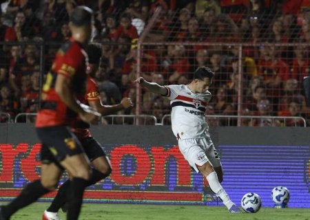 S&atilde;o Paulo busca empate contra o Sport com gol nos acr&eacute;scimos
