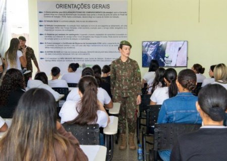 Mulheres passam pela Seleção Complementar para o Serviço Militar em todo Brasil