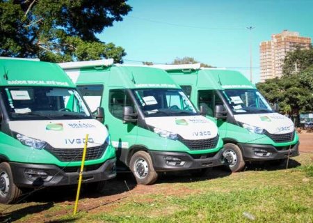 MS recebe 9 consult&oacute;rios odontol&oacute;gicos m&oacute;veis para atendimento no interior