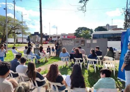 Familiares fazem ato para lembrar jornalista morto pelo crime organizado