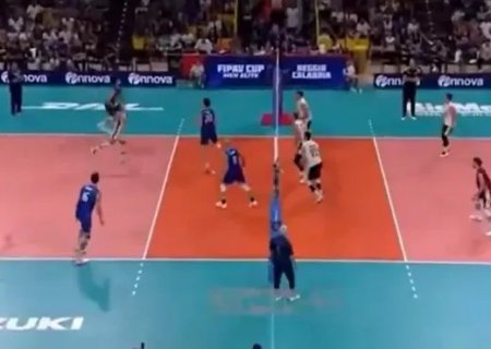 Itália e Alemanha batem recorde de maior set da história do vôlei