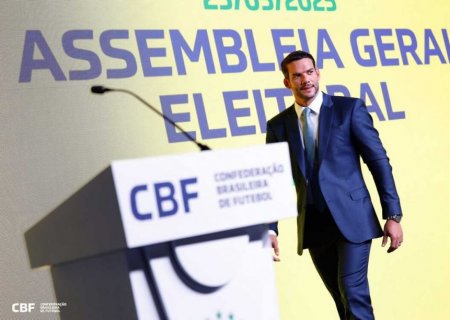 Presidente da CBF chega a Capital para inaugurar centro de futebol